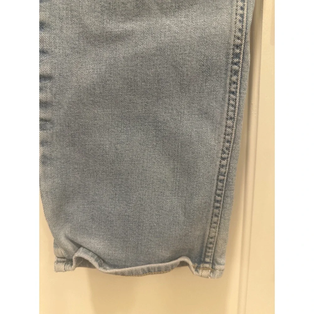 Old Navy Mens Straight Leg Light Wash Denim Jeans 31x32 Light Blue casual work